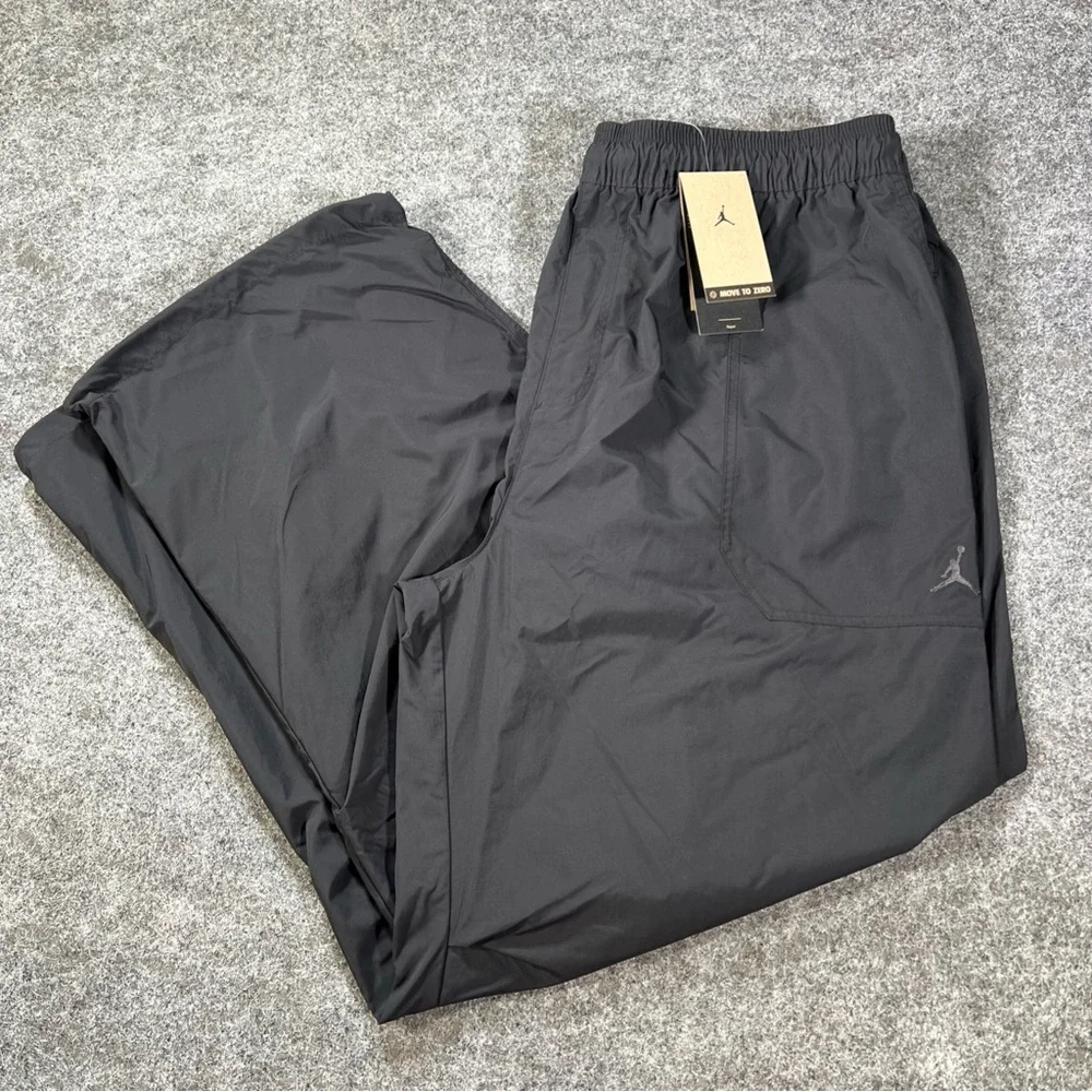 Nike Jordan Essentials Woven Pants FV7306-010 Black‎ Loose Fit Men’s XXL New